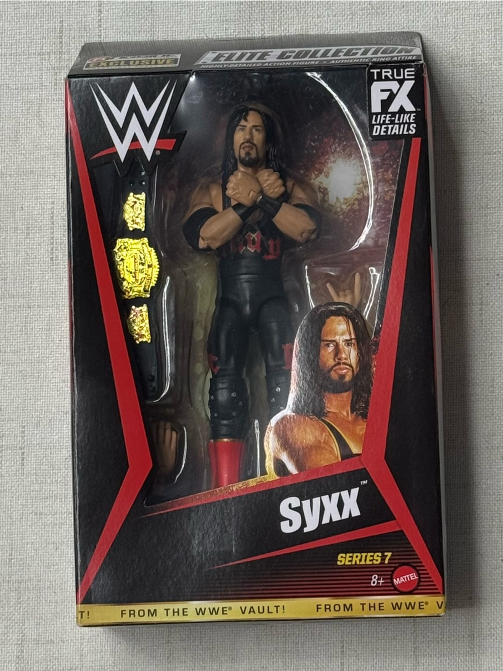 2025 WWE Mattel Elite Collection From the Vault Series 7 Syxx [Chase]